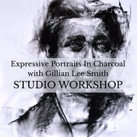 Image 1 of Expressive Portraits in Charcoal - Studio In Person Workshop