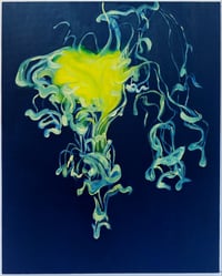 Fluorescence No. 1 - Original oil painting