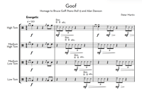 Goof — Score and Parts