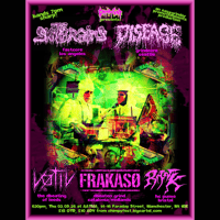 SHITBRAINS + DISEASE + FRACASO + VØTIV + RANK