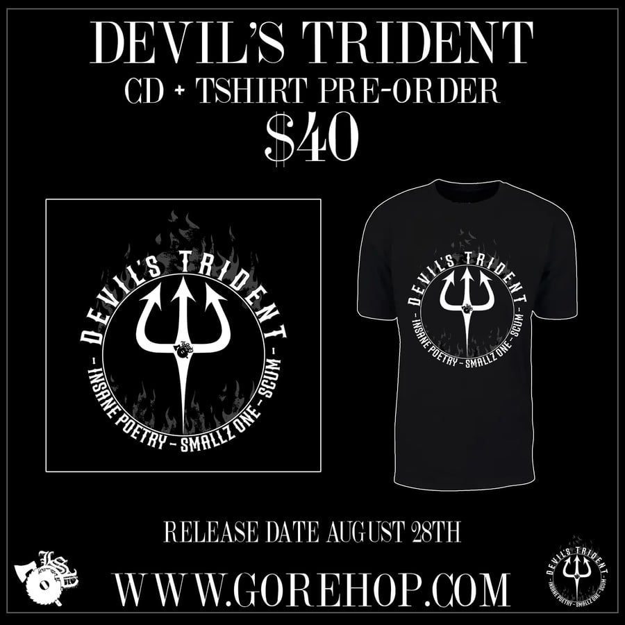 Image of DEVIL'S TRIDENT: DEVIL'S TRIDENT Shirt Combo