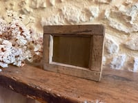 Image 2 of Petit cadre ancien en bois - Objet de curiosité 