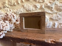 Image 3 of Petit cadre ancien en bois - Objet de curiosité 