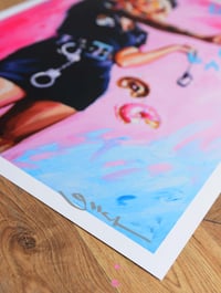 Image 3 of 'COP CATHY' Lithograph Print (Open Edition)