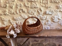Image 1 of Petit panier gondole années 60 - Décoration brocante 