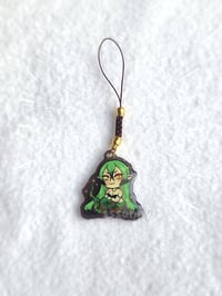 Image 3 of Chibi Snake Phone Charm and Keychain