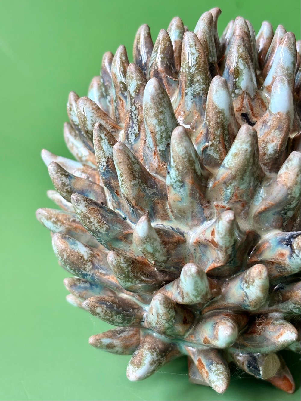 Image of Garden thistle sculpture 