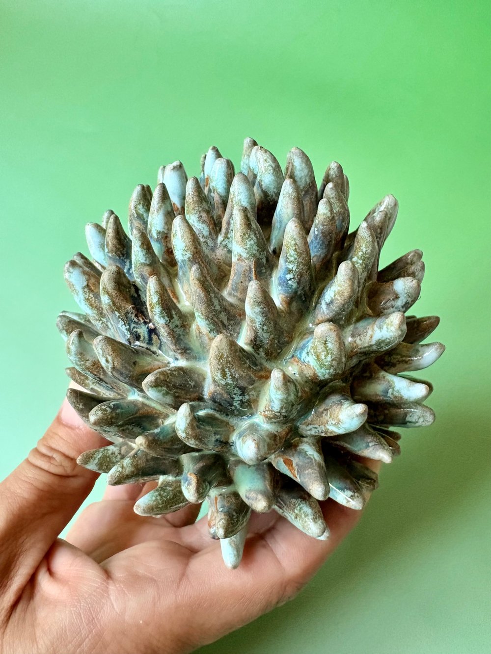 Image of Garden thistle sculpture 