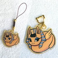 Image 1 of Sphinx Loaf Phone Charm and Keychain
