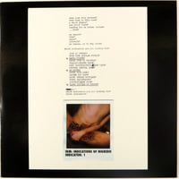 *PRE-ORDER* IRM ‎– Indications Of Nigredo LP (Segerhuva)