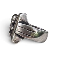 Image 2 of Vintage Art Deco Skull 'n' Bones Ring, c. 1930s