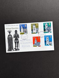Image 1 of Village Churches First Day Cover
