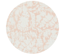 Tan Medium Floral Pillowcase