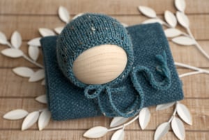 Image of Dusty Teal Tweed Set