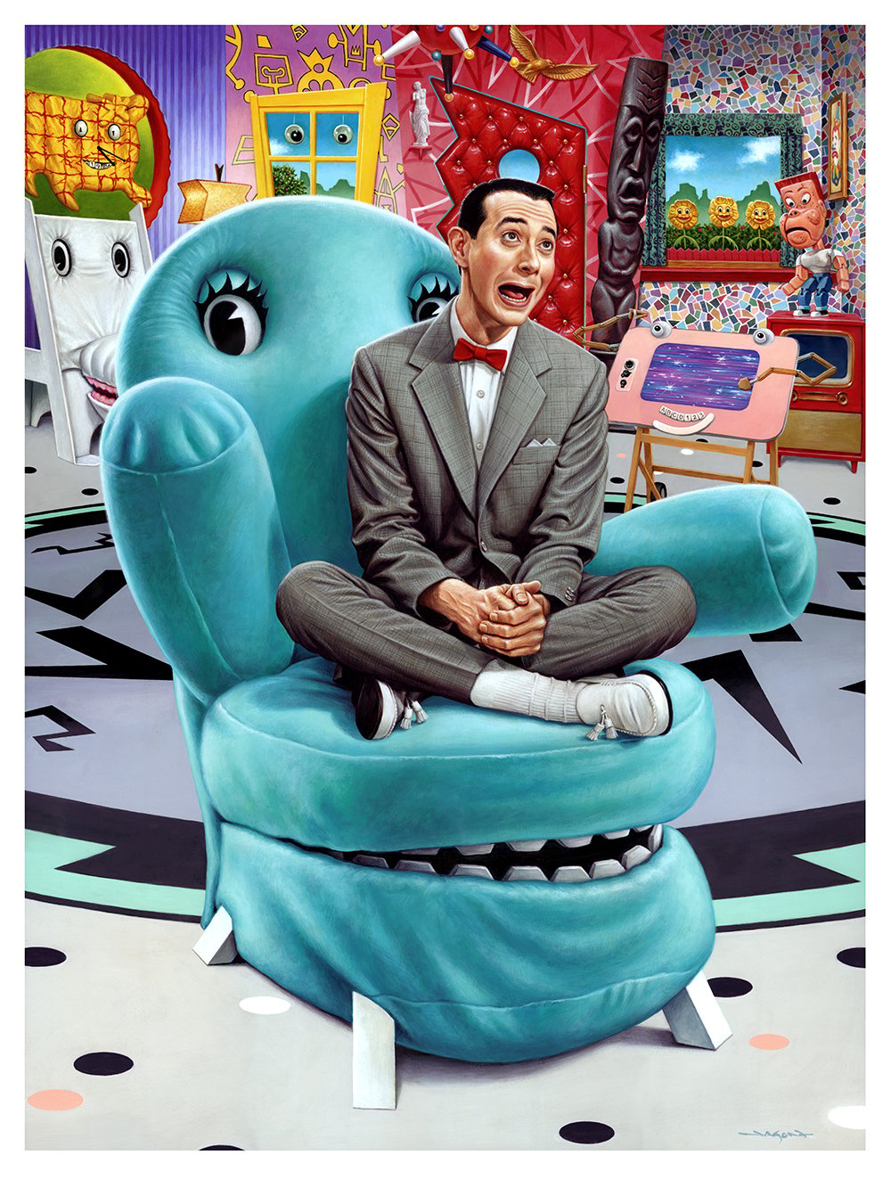 "PeeWee's Playhouse" - 18" x 24" limited edition gicleé
