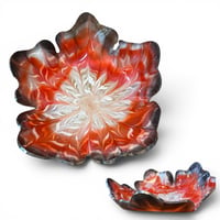 Image 5 of Decorative Resin Bowl – Unique Swirl Design, One-of-a-Kind Piece