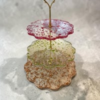 Image 1 of 3 TIERED DISPLAY STANDS PERFECT FOR ENTERTAINING
