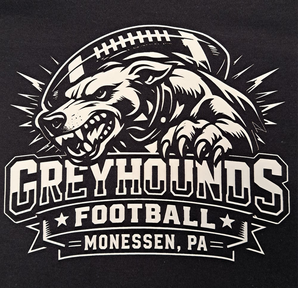 Monessen Greyhounds-Football/PA-T-Shirt