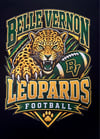 Belle Vernon Ahletics-Leopards Football-T-Shirt