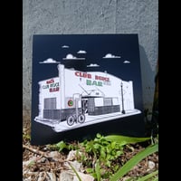 Image 2 of THE DEUCE ART PRINT (12x12)