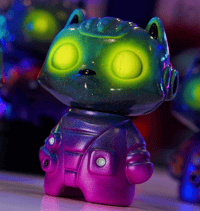 Image 1 of Steady Craftin X Slime House Astro-kitty