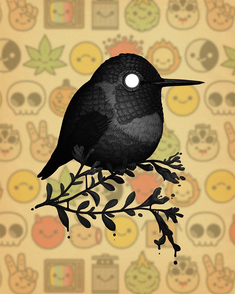 Image of Anna's Hummingbird (Void)