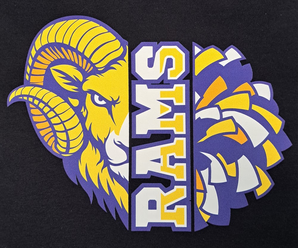 Rams-Cheer-V-Neck / Ladies