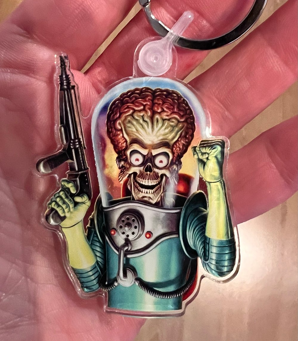 Mars Attacks Keychain