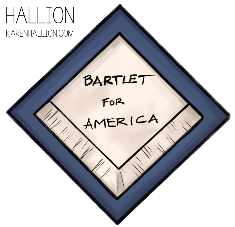 Image of Bartlet For America Patch pre-order