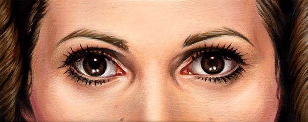 "Princess Leia Organa" - 9" x 5"  limited edition AP gicleé