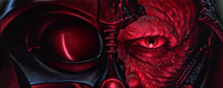 "Anakin Skywalker: Fallen Apprentice" - 9" x 5"  limited edition AP gicleé