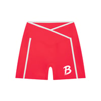 Image 1 of B Yoga Shorts Red
