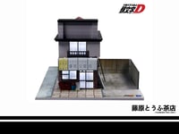 Image 2 of 【 PREORDER 】 Initial D Manga Version Fujiwara Tofu Shop Diorama