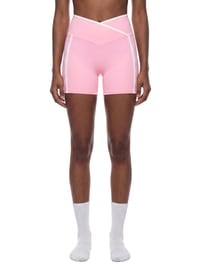 Image 3 of B Yoga Shorts Red