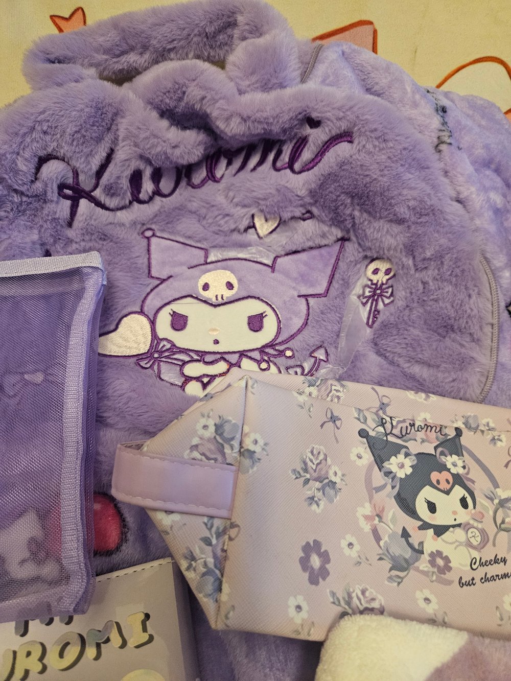Image of Kuromi Blanket Bag Bundle 