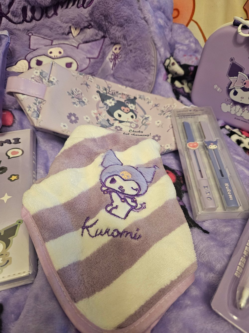 Image of Kuromi Blanket Bag Bundle 