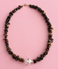 Image 4 of Chip Stone Necklace- Aura Collection