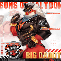 Image 4 of [PRE-ORDER] Nice To MEAT You Standee - ZZZ - Big Daddy, Starlight Billy, Lighter