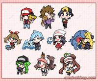 Poke Trainer Acrylic Keychain