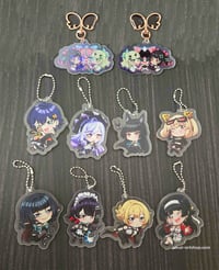 Image 1 of Mihoyo ZZZero, Star Rail and Genshin Acrylic Keychain
