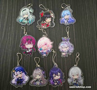 Image 2 of Mihoyo ZZZero, Star Rail and Genshin Acrylic Keychain