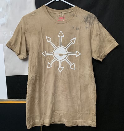 Image of Chaos Eye (dyed with DEAD MANS FOOT mushroom) ONE OF A KIND size MEDIUM 
