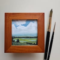 Misty Morning Landscape