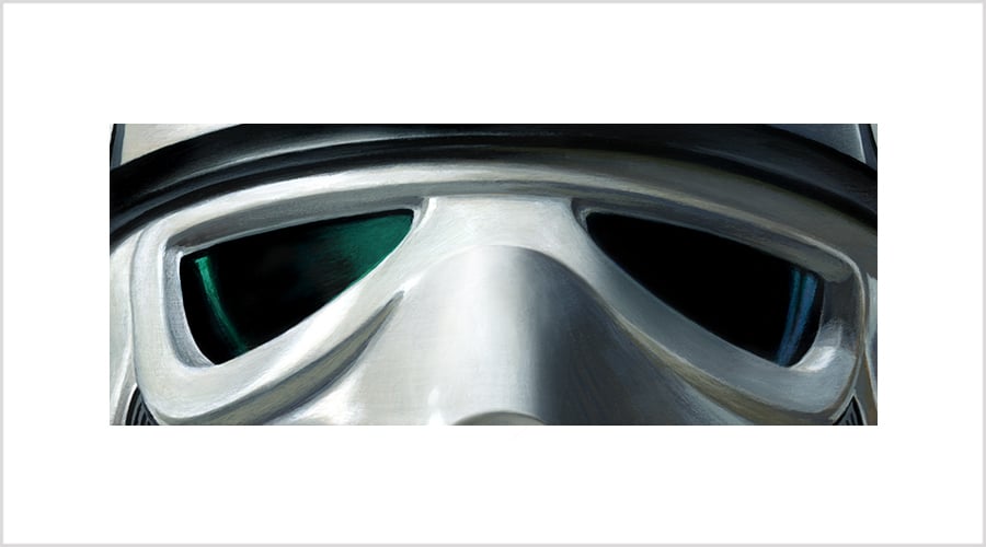 "Imperial Stormtrooper" - 9" x 5"  limited edition AP gicleé