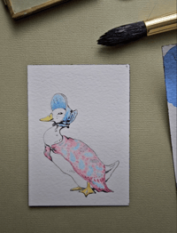 Jemima Puddle-Duck Study