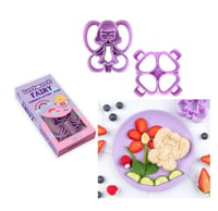 Image 1 of Lunch Punch 2 PC sandwich cutters in box Fairy