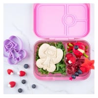 Image 3 of Lunch Punch 2 PC sandwich cutters in box Fairy
