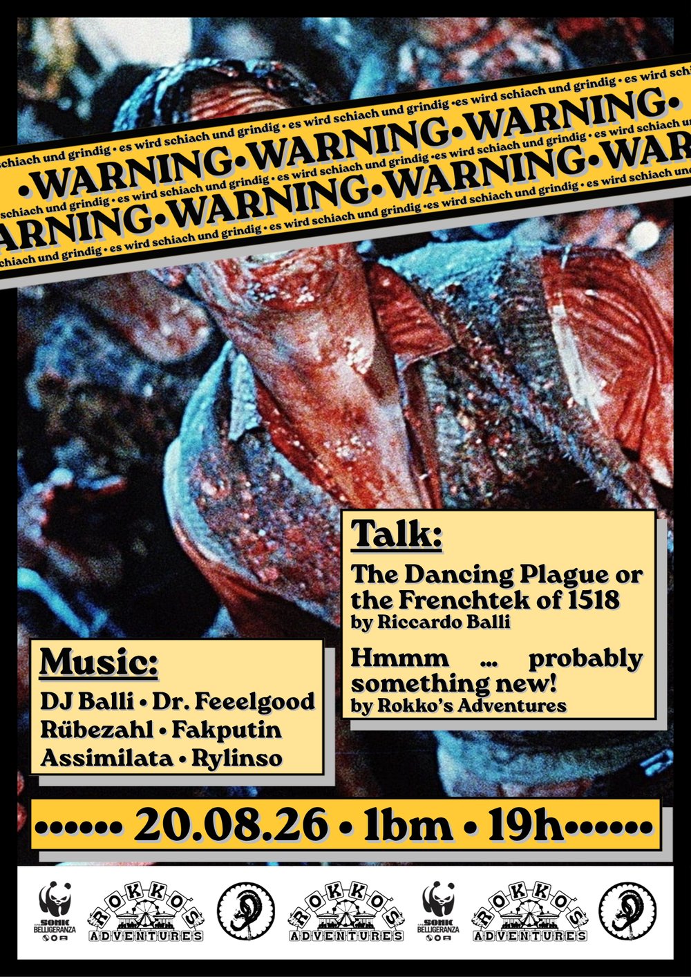 Image of WARNING: schiach & grindig