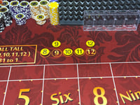 Image 3 of ATS Bonus Buttons for Craps - Set of 10 Lammers