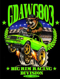 Image 1 of GDawg Green Grand National - Black shirt